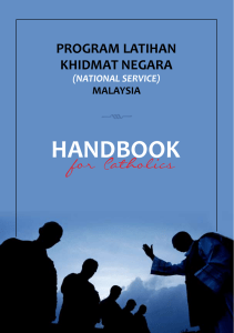 handbook - Diocese of Penang Malaysia