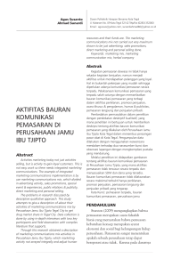 Jurnal komunikator Vol. 9. No. 1 Mei 2017.indd