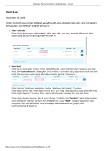 Jurnal Guidebook PDF - Detil Aset