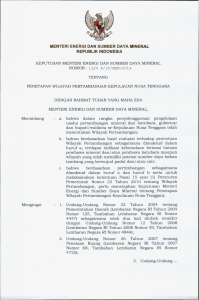 menteri energi dan sumber daya mineral republik indonesia