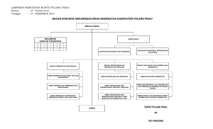 LAMPIRAN PERATURAN BUPATI PULANG PISAU Nomor Tanggal
