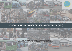 Rencana Induk Transportasi Jabodetabek (RITJ)