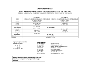 semester iii periode 43 konsentrasi sdm semester genap ta 2016/2017