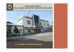 pelayanan publik balai besar karantina pertanian belawan