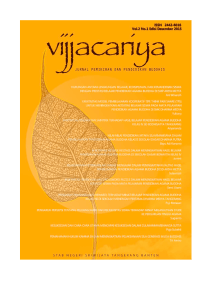 Jurnal Vijjacariya Vol.2 No.1 Edisi Desember