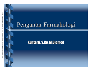 pengantar farmakologi