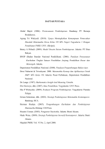 DAFTAR PUSTAKA Abdul Majid.