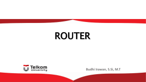 router - Budhi Irawan, S.Si, MT