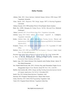 Daftar Pustaka - Perpustakaan Universitas Mercu Buana