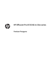 HP OfficeJet Pro 8720 All-in-One series User Guide – IDWW