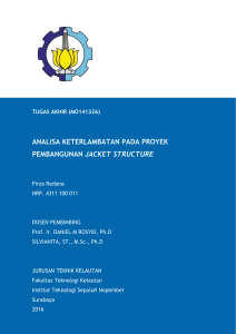 analisa keterlambatan pada proyek - Repository