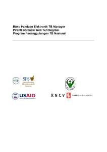 e-TB Manager User Guidelines