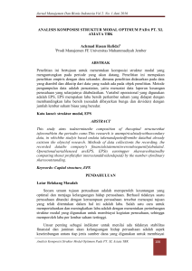 Jurnal Manajemen Dan Bisnis Indonesia Vol 2. No. 1 Juni 2016