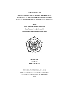 19 Naskah Publikasi.docx - Universitas Muhammadiyah Surakarta