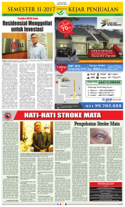 HATI-HATI STROKE MATA Residensial