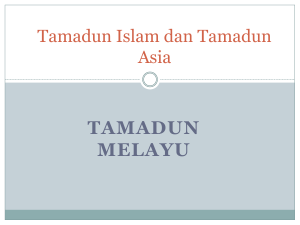 tamadun Islam dan Tamadun Asia