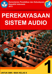 Perekayasaan Sistem Audio i