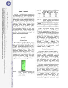 SINTESIS PREKURSOR 1,3-DIKETON UNTUK 7