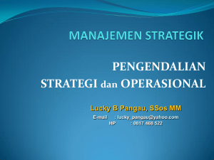 manajemen strategik - E