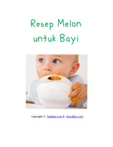 Resep Melon untuk Bayi