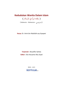 Kedudukan Wanita Dalam Islam PDF