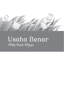 Usaha Benar - Samaggi Phala