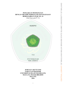 - Etheses of Maulana Malik Ibrahim State Islamic University