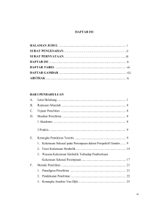 DAFTAR ISI HALAMAN JUDUL