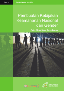 Pembuatan Kebijakan Keamananan Nasional dan Gender