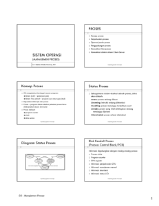 SISTEM OPERASI