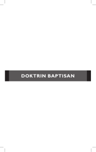 doktrin baptisan - TJC IA