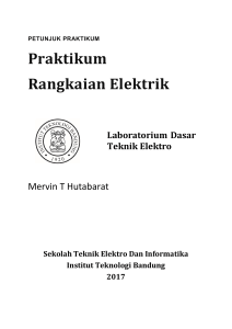 percobaan 1 - Labdasar Teknik Elektro