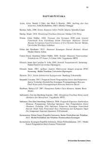 daftar pustaka - Universitas Sumatera Utara