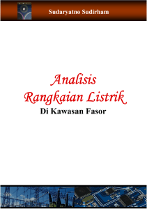 Analisis Rangkaian Listrik Rangkaian Listrik