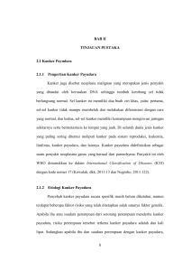 8 BAB II TINJAUAN PUSTAKA 2.1 Kanker Payudara 2.1.1