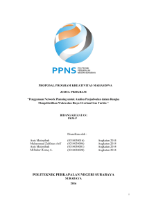 PKM-P - Politeknik Perkapalan Negeri Surabaya