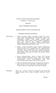 undang-undang republik indonesia nomor 15 tahun 2006 tentang