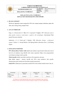 fakultas biologi - SILAB - Sistem Informasi Laboratorium UGM