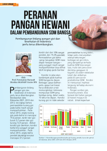 Peranan Pangan Hewani - Prof. Purwiyatno Hariyadi