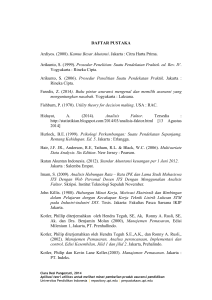 DAFTAR PUSTAKA Ardiyos.