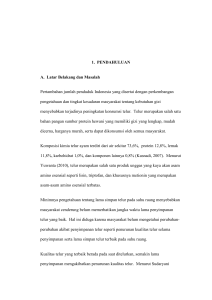 1 1. PENDAHULUAN A. Latar Belakang dan Masalah Pertambahan