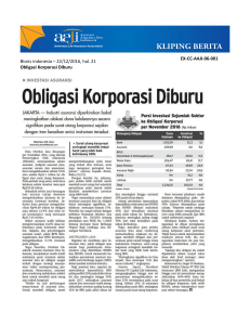 Bisnis indonesia – 22/12/2016, hal. 21 Obligasi Korporasi