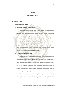 (DM) Diabetes Mellitus (DM)