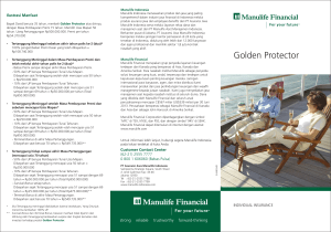 Golden Protector - Manulife Indonesia