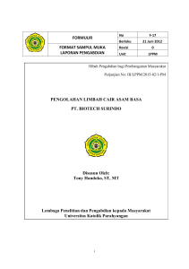 FORMULIR FORMAT SAMPUL MUKA LAPORAN - e