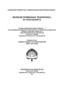 MUSEUM PERMAINAN TRADISIONAL DI YOGYAKARTA