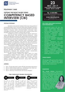 competency based interview (cbi)
