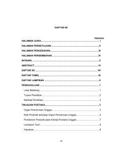 vii DAFTAR ISI Halaman HALAMAN JUDUL