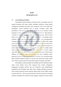 BAB I PENDAHULUAN - Widyatama Repository