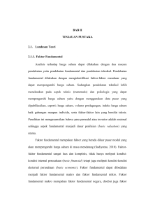 BAB II TINJAUAN PUSTAKA 2.1. Landasan Teori